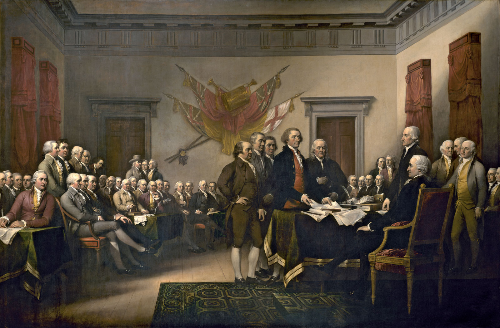 Declaration-of-Independence-canvas-rotunda-John-Trumbull-July-4-1776