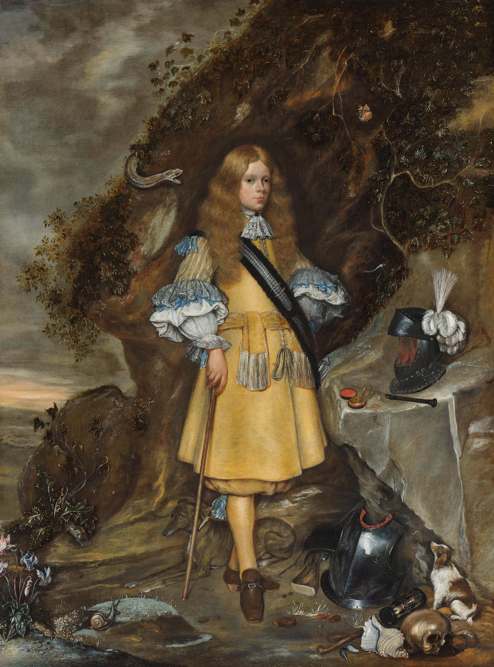 Borch__Gerard_Ter_II_and_Borch__Gesina_-_Memorial_Portrait_of_Moses_ter_Borch_-_1667-69