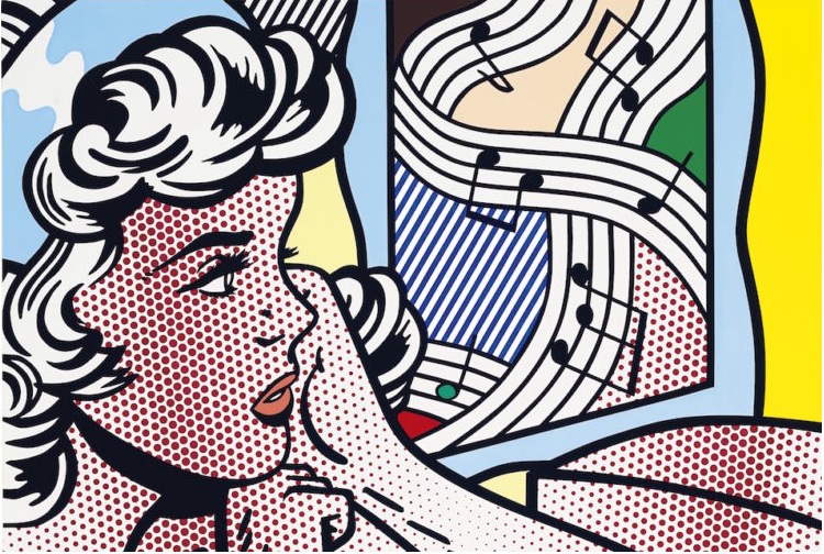 C-ONE-Lichtenstein-Nude-with-Joyous-Painting-copy-785x1024